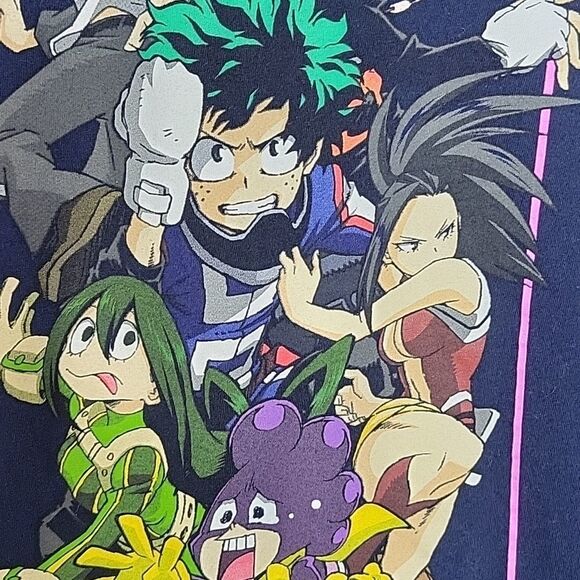 FUNIMATION PRODUCTION‎ My Hero Academia Men's Shirt Large - Picture 4 of 7